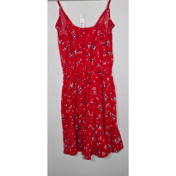 Womens red floral dress from Express. Size x-small - Picture 15 of 15